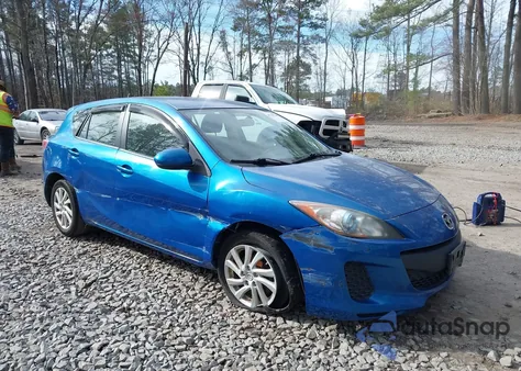 2012 Mazda Mazda3 I Touring from USA, damaged, VIN JM1BL1L76C1527683